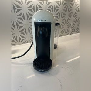 Nespresso VertuoPlus Coffee & Espresso Machine by Breville, White